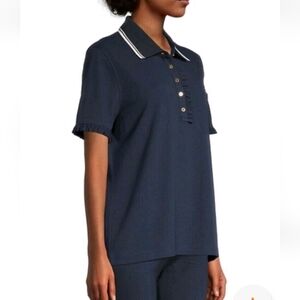 Tory Burch Navy Polo